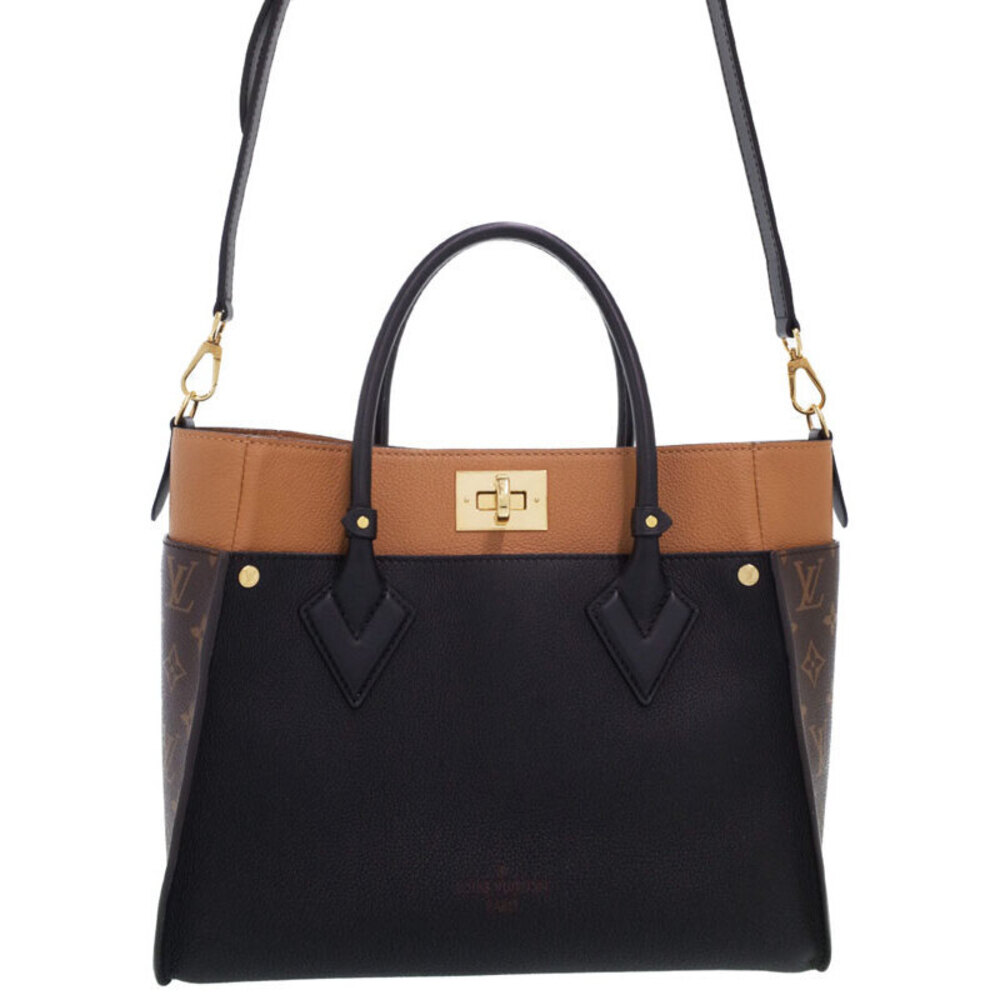 Louis Vuitton Monogram Leather Brown On My Side Bag